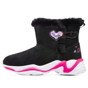 Comfy Winter Boots “Black Pink”