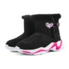 Comfy Winter Boots “Black Pink”