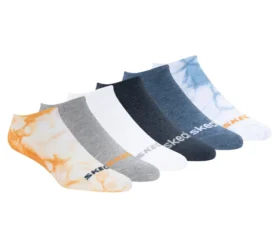 Cotton Tie-Dye No-Show Socks – 6 Pack