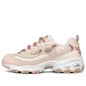 D’ Lites 1.0 Low-Top Thick Bottom Running Shoes Pink/White