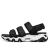 D lites 2.0 3 Straps Sandals “Black White”
