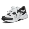 D’ Lites Airy Low-Top Daddy Shoes White/Black