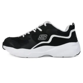 D’ Lites Airy Sports Shoe Black White