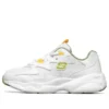 D’ Lites Airy Sports Shoes White/Green/Yellow