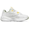 D’ Lites Airy Sports Shoes White/Green/Yellow