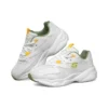 D’ Lites Airy Sports Shoes White/Green/Yellow