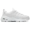 D’ Lites Daddy Shoes “White Silver”