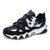 D’ Lites Low-Top Daddy Shoes Black/White