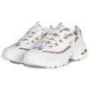 D’ Lites Low-Top Daddy Shoes White/Gold