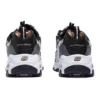 D”Lites-Runway Ready Low-Top Daddy Shoes Black/Purple