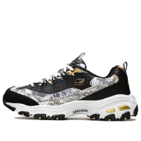 D”Lites-Runway Ready Low-Top Daddy Shoes Black/White