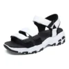 D’ Lites Sandal GS Black/White