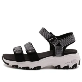 D Lites Sandals Black