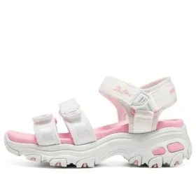 D’ Lites Sandals “White Pink”