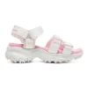 D’ Lites Sandals “White Pink”