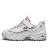 D’ Lites Shoes “White Grey”