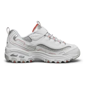 D’ Lites Shoes “White Grey”