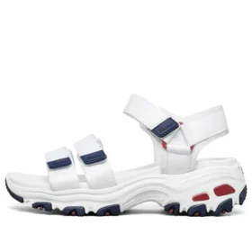 D’ Lites Slipper GS White/Blue/Red