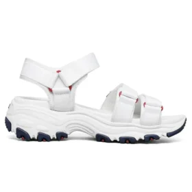 D’ Lites Slipper GS White/Blue/Red