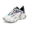 D’ Lites Stamina Shoes “White Silver Purple”
