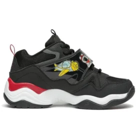 D’ Lites Train Low-Top Running Shoes Black/Red