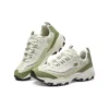 D’ Lites Varsity Spirit Sneaker “White Beige Green”