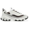 D’ Lites Varsity Spirit Sneaker “White Brown Grey”