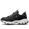 D’ Lites Velvet Low-Top Daddy Shoes Black/White