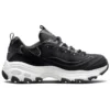 D’ Lites Velvet Low-Top Daddy Shoes Black/White
