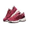 D’ Lites Velvet Low-Top Daddy Shoes Red
