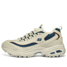 D’ Lites Zip Along Shoes “Beige Blue”