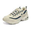D’ Lites Zip Along Shoes “Beige Blue”