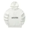 Diamond Series Letter Hoodied “White Black”