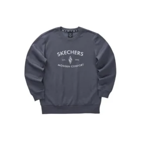 Diamond Series Letter Printed Casual Sweatshirt “Grey White”
