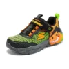 Dino-Lights Sneaker “Green Orange Black”