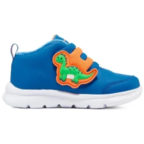 Dinosaur Comfy Shoes “Blue Orange”