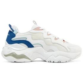 DLites 3-High Alert Shoes “White Blue”