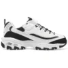 Dlites Chunky Shoes “White Black”