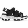 Dlites Sandals “Black White”