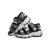 Dlites Sandals “Black White”