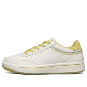 Downtown Low-Top Sneakers White/Yellow