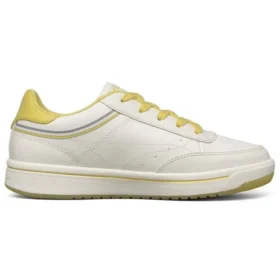 Downtown Low-Top Sneakers White/Yellow