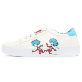 Dr. Seuss x Skechers Goldie 2.0 Low-Top Sneakers White/Blue