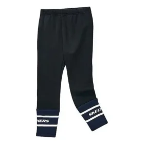 Drawstring Fleece Tight Knit Pants “Black White”