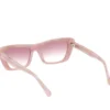 Elevated Cateye Marble Gradient Sunglasses