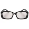Elevated Rectangle 3 Line Sunglasses