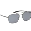Elevated Square Satin Sunglasses