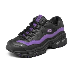 Energy-Over Joy Low-Top Running Shoes Black/Purple