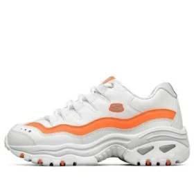 Energy-Over Joy Low-Top Running Shoes White/Orange