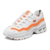 Energy-Over Joy Low-Top Running Shoes White/Orange